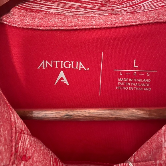 Officially licensed NFL Arizona Cardinals Antigua golf Polo size L - Picture 2 of 5